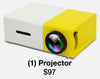 (1) Mini Digital Movie Projector